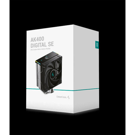 Deepcool AK400 Digital SE RGB CPU-Kühler (Schwarz)