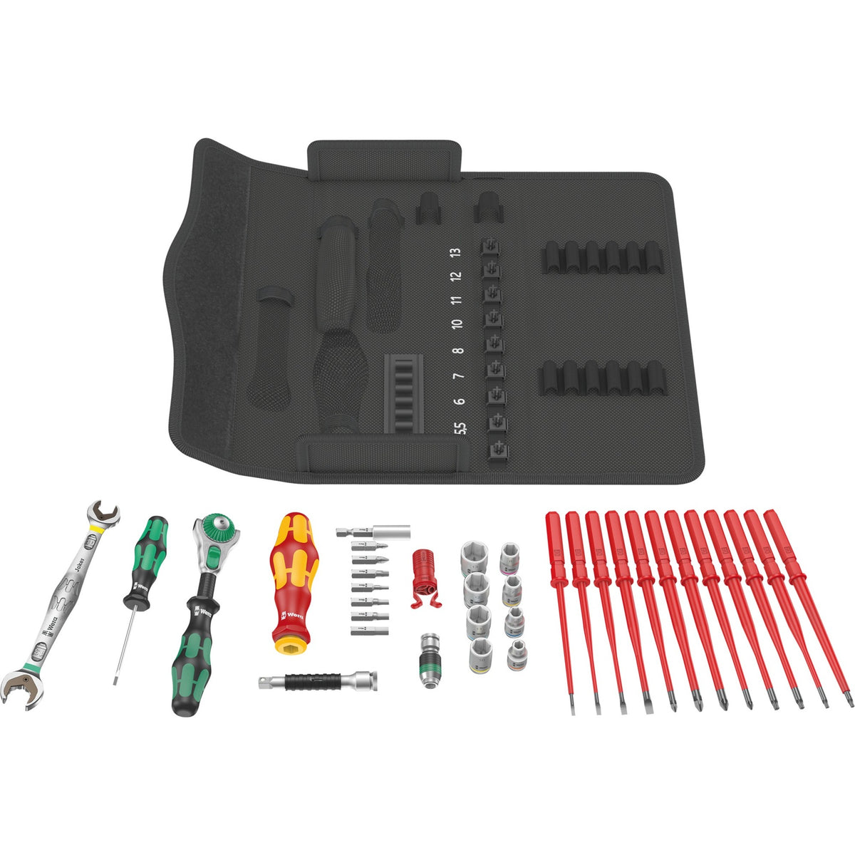 Wera Kraftform kompakt mit 2 Service | 35 Stück - 05135870001
