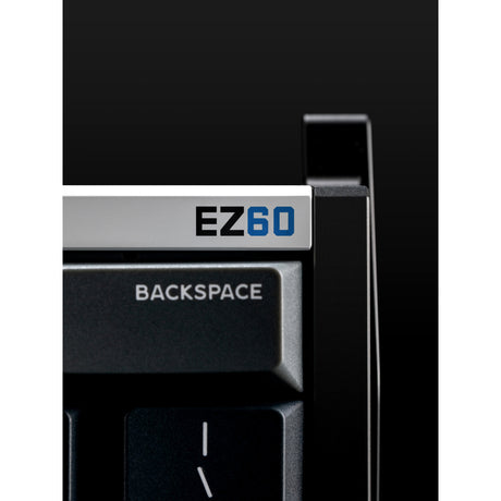 Iqunix EZ60 Magnetschalter-Gaming-He-Tastatur (Schwarz, US-Layout (QWERTY), Gateron Magnetic Jade Gaming, 60 %, RGB, Double Shot PBT-Tastenkappen)