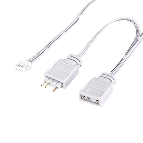 Silverstone Shark Force 140 ArGB Gehäuselüfter (weiß, 140 x 140 x 25 mm, PWM, 4-1 Pin ArGB (5 V LED))