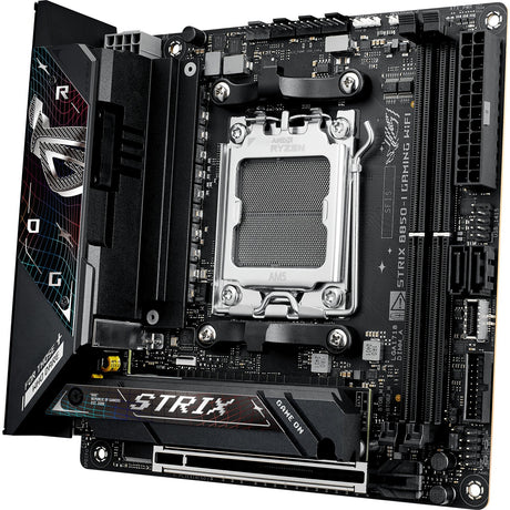 Asus ROG Strix B850-I Gaming Wi-Fi Sockel AM5 Motherboard (2,5 GB-LAN, Wi-Fi 7, BT, Sound, Mini-ITX)
