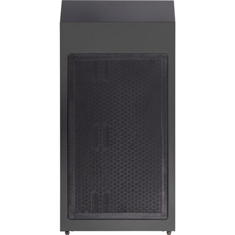 Silverstone Fara R1 v2 Midi-Tower-Gehäuse (schwarz | 3x USB-A | gehärtetes Glas)