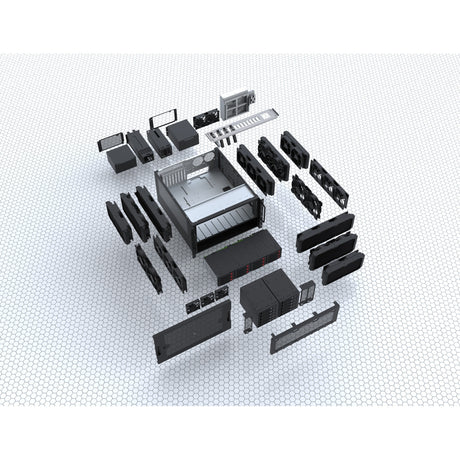 Silverstone rm61-312, Rack, Servergehäuse (schwarz | 6u)