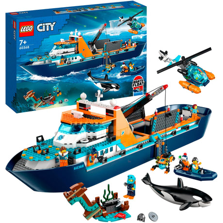 Lego City – Bauspielzeug für Polarforschungsschiffe (60368)