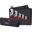 Knipex 001955s4 5-teiliges Schraubenschlüssel-Zangen-Set in Rolltasche