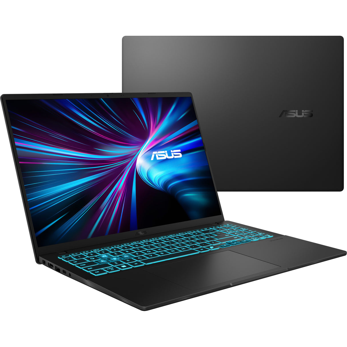 Asus v16 fx3607vm-rp078ws 16 gaming laptop (zwart (mat) | core 7 240h | rtx 5060 | 16 gb | 1 tb ssd)
