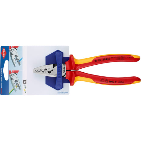 Knipex 97-Serie – Crimpzange – 180 mm – VDE-Isolierung – ergonomisch