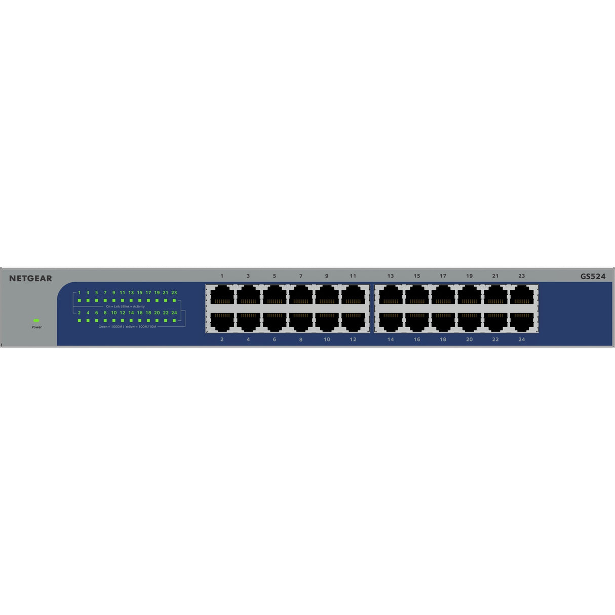Netgear GS524 24-Port-Gigabit-Ethernet-Unmanaged-Switch