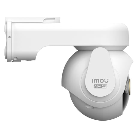 Imou Aov PT 4K Kit (WiFi+4G) SIM-Karte SD-Überwachungskamera (weiß, 8 MP, WiFi 6, 4G LTE, Solarpanel, KI-Erkennung)