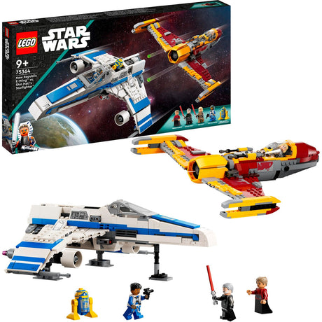 Lego Star Wars – New Republic E-Wing vs. Shin Hatis Starfighter Konstruktionsspielzeug (75364)