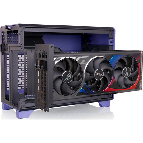 Thermaltake TR100 Future Dusk Mini-Tower-Gehäuse (lila | 2x USB-A | 1x USB-C)