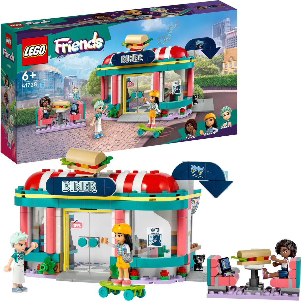 Lego Lego Friends 41728 Heartlake Restaurant in der Stadt
