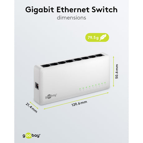 8-Port-Netzwerk-Switch