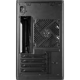 Chieftec bx-mesh Mini-Tower-Gehäuse (schwarz | 1x USB-A | 1x USB-C | gehärtetes Glas)