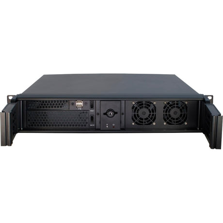 Inter-tech 2u-2098-sk Rackgehäuse (schwarz | 2x USB-A)