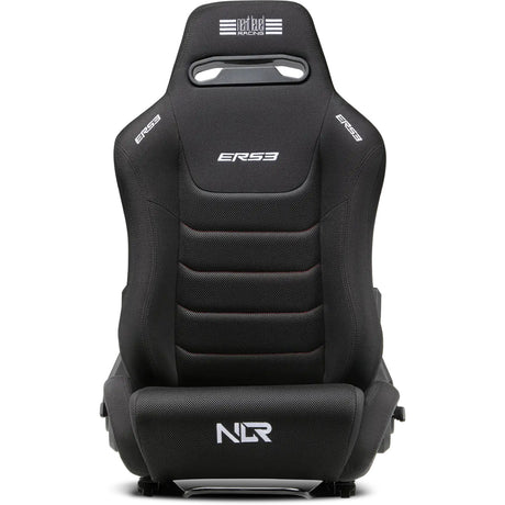Next Level Racing ERS3 Elite Liegesitz – Stoff Simaero Mesh Edition Rennstuhl (schwarz)