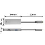 Act Connectivity USB-C 4K Multiport-Adapter für 2 HDMI-Bildschirme, u. a
