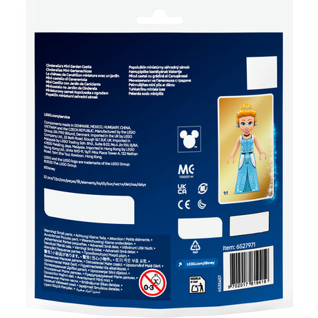 Lego Disney Princess – Bauspielzeug „Cinderella Mini Garden Castle“ (30695)