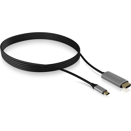 Icy Box ib-cb020-c – Kabel USB-C (männlich) > HDMI (männlich) (schwarz, 1,8 Meter)