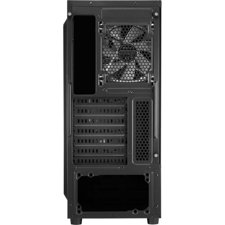 Sharkoon TK4 RGB Midi-Tower-Gehäuse (schwarz | 4x USB-A | RGB | gehärtetes Glas)