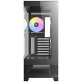 Antec cx700 argb Midi-Tower-Gehäuse (schwarz | 1x USB-A | 1x USB-C | gehärtetes Glas)