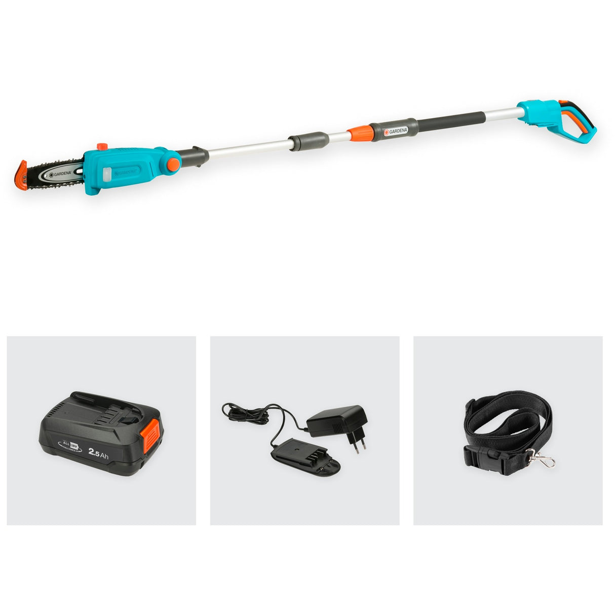Gartenbatterie Teleskop -Schnittschicht TCS 20 18 P4a Set