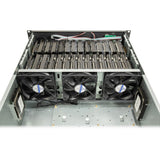 Inter-tech 4f28 Mining Rack, Servergehäuse (schwarz | 2x USB-A)