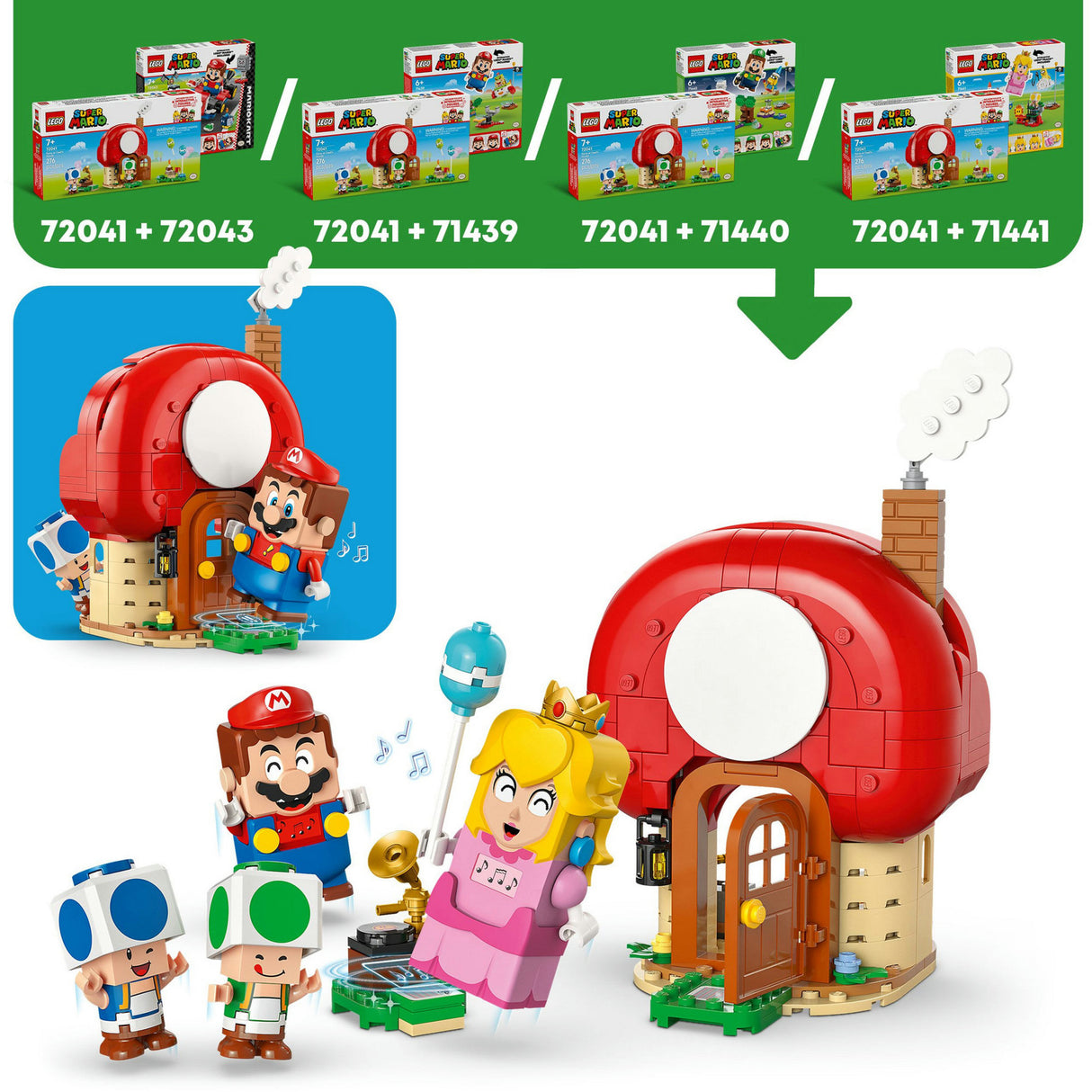Lego Super Mario 72041 Krötenhausparty