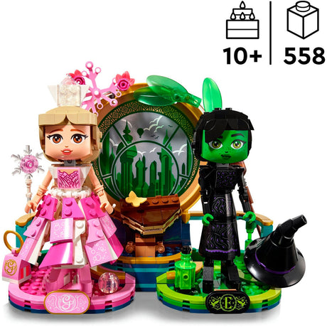 Lego böse Elphaba- und Glinda-Figuren – 75682