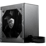 MSI Mag A650BN Modulares 650-Watt-Netzteil (Schwarz, 2x PCIe)