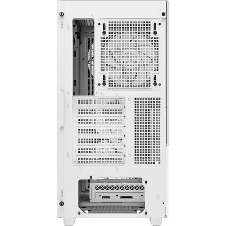Deepcool ch560 digitales Midi-Tower-Gehäuse (weiß | 1x USB-A | 1x USB-C | RGB | gehärtetes Glas)