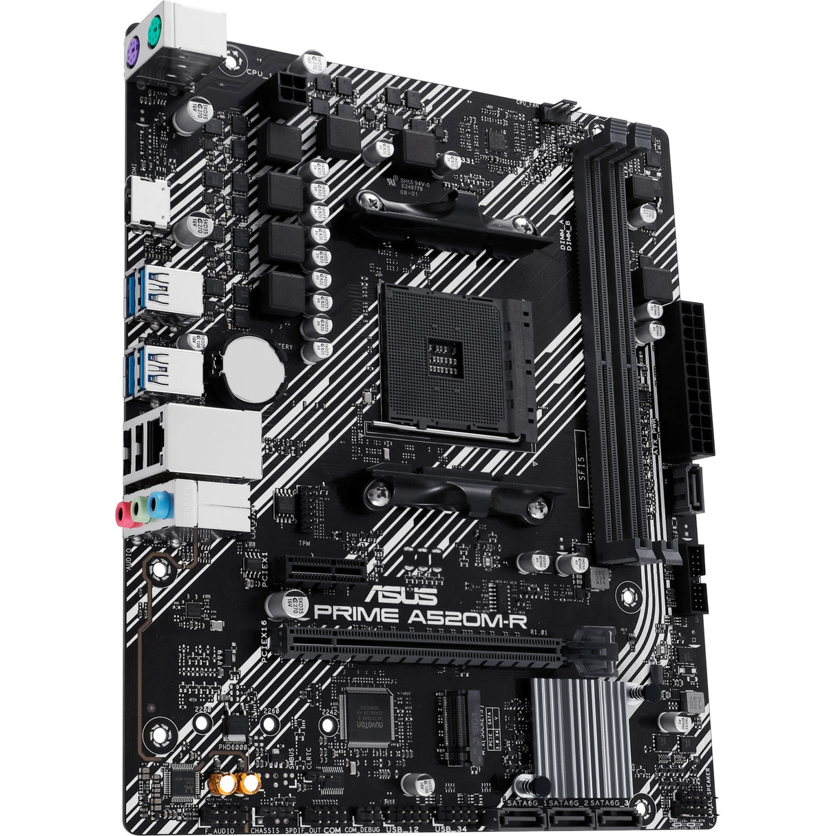 Asus Prime A520M-R Sockel AM4 Mainboard (RAID, GB-LAN, Sound, µATX)