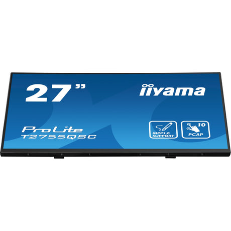 Iiyama Prolite T2755QSC-B1 27 Zoll Touchscreen-Monitor (schwarz, HDMI, Display-Port, 2x USB-A, USB-B)