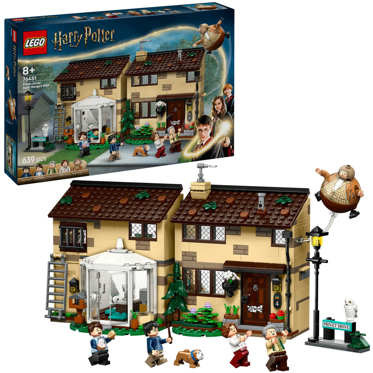 Lego Harry Potter Ligusterweg: Tante Margots Besuch Bausatz – 76451