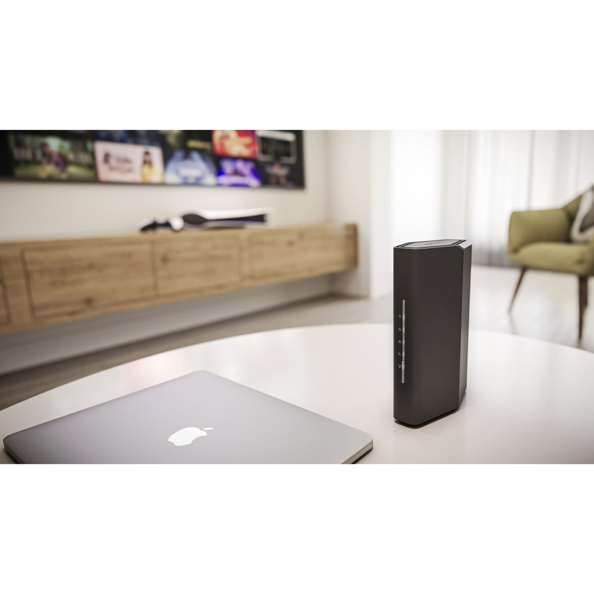 Netgear Nighthawk WiFi 7 Router RS100 (schwarz)