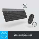 Logitech MK470 Slim Wireless Keyboard und Mauskombination