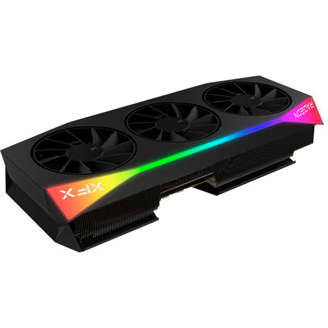 Xfx radeon rx 9070 xt oc mercury rgb grafische kaart (zwart, rdna4, gddr6, 3x displayport, 1x hdmi 2.1)