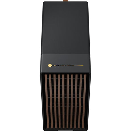 Fractal Design North Midi-Tower-Gehäuse (schwarze Holzfarbe | 2x USB-A | 1x USB-C)