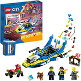 Lego City – Wasserpolizei-Detektivmissionen, Konstruktionsspielzeug (60355)