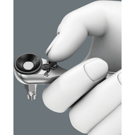 Wera 8001 Bit-Ratsche ¼ SB mit ¼ Adapter, 2-teilig – 1 Stück – 05073230001