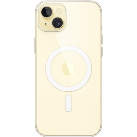 Apple transparente Hülle mit Magsafe für iPhone 15 plus Handyhülle (transparent)