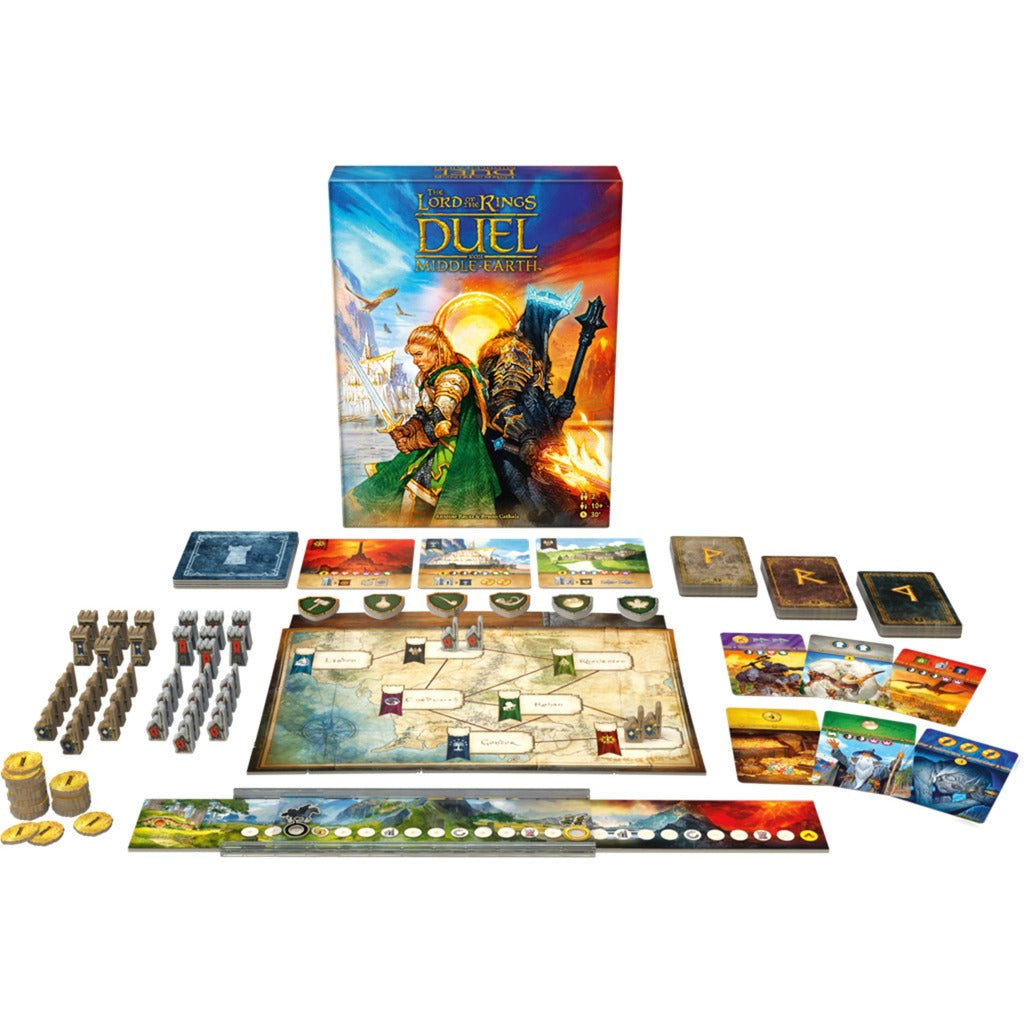 Asmodee, der Herr der Ringe, duelliert sich um Mittelerde