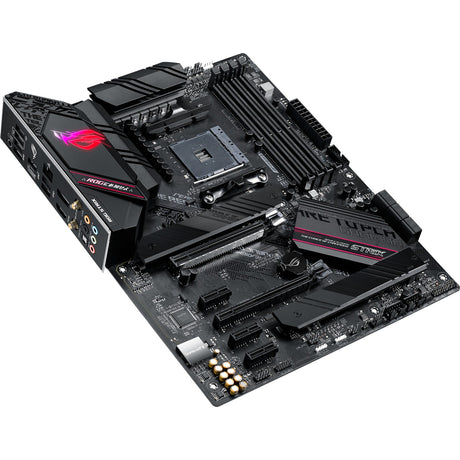 Asus ROG Strix B550-F Gaming Wi-Fi II Sockel AM4 Motherboard (Schwarz, RAID, GB-LAN, Wi-Fi 6, BT, Sound, ATX)