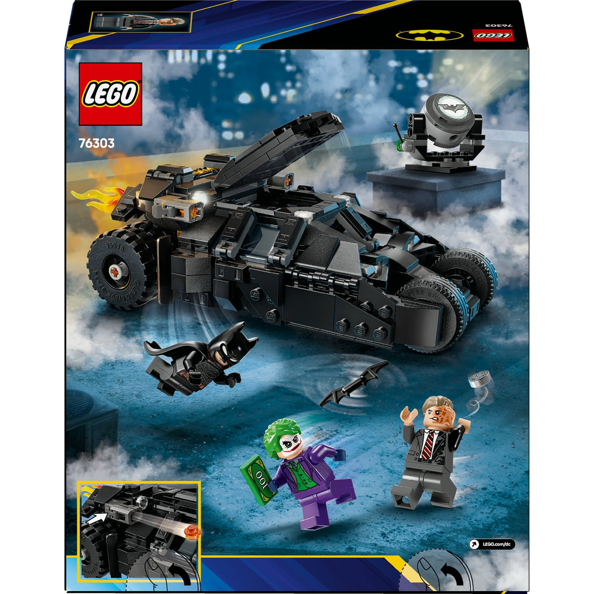 Lego DC 76303 Batman Tumbler vs. Two-Face und der Joker