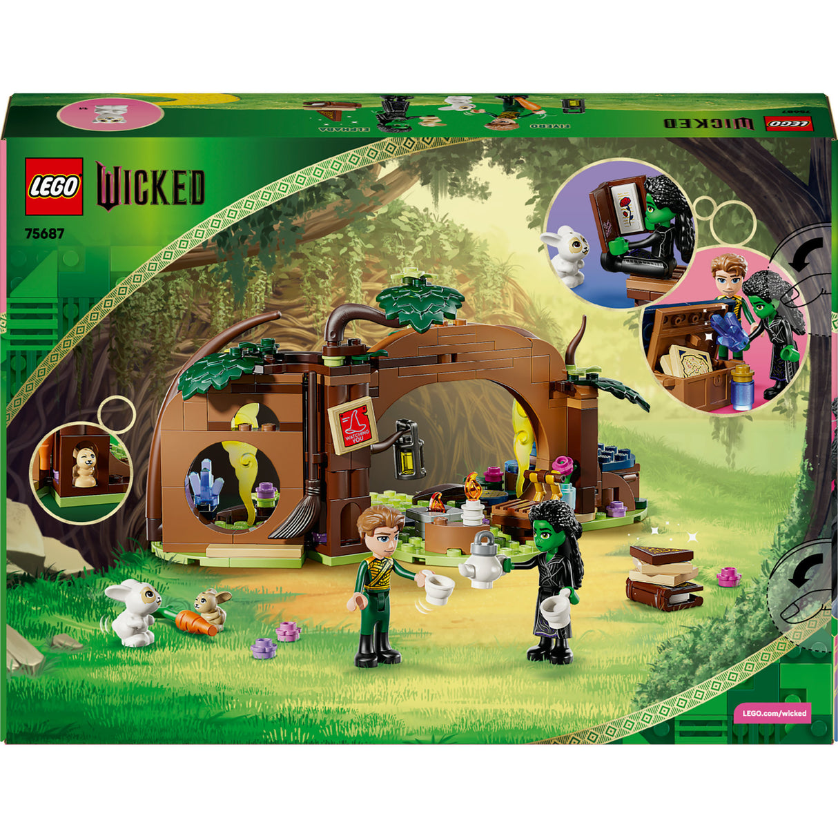 Lego 75687 Das Versteck des bösen Elphaba | 2 Stk