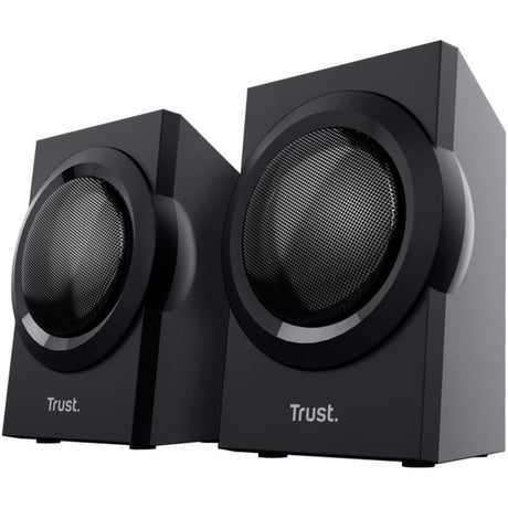 Trust Yuri 2.1 Lautsprecherset PC-Lautsprecher (schwarz)