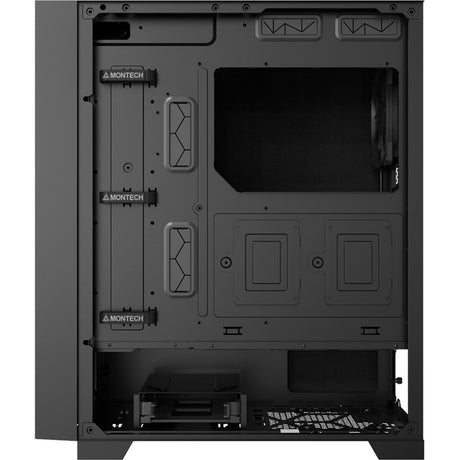 Montech Air 1000 Silent Midi-Tower-Gehäuse (schwarz | 3x USB-A)