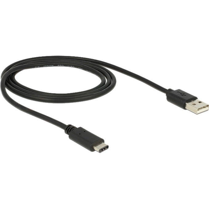 Delock USB-C 2.0 > USB-A Kabel (schwarz, 1 Meter)