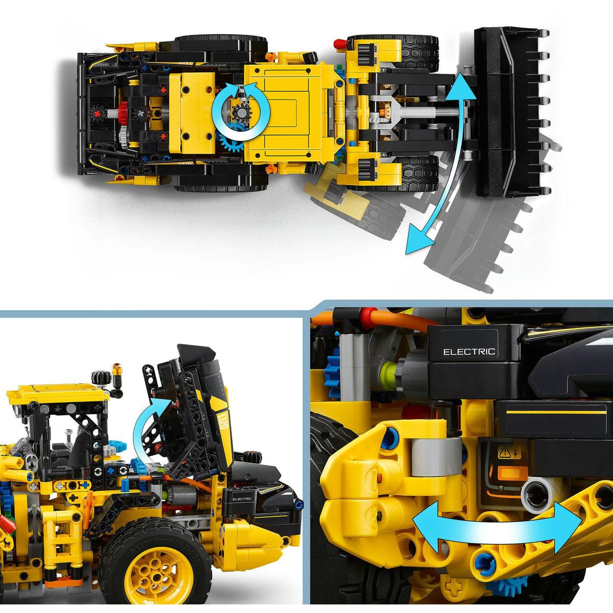 Lego Technic Spielzeugset Volvo L120 Elektro-Radlader – 42209