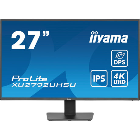 Iiyama Prolite xu2792uhsu-b6 27 4K-UHD-Monitor (schwarz, HDMI, Display-Port, 3x USB-A, USB-B, USB-C)